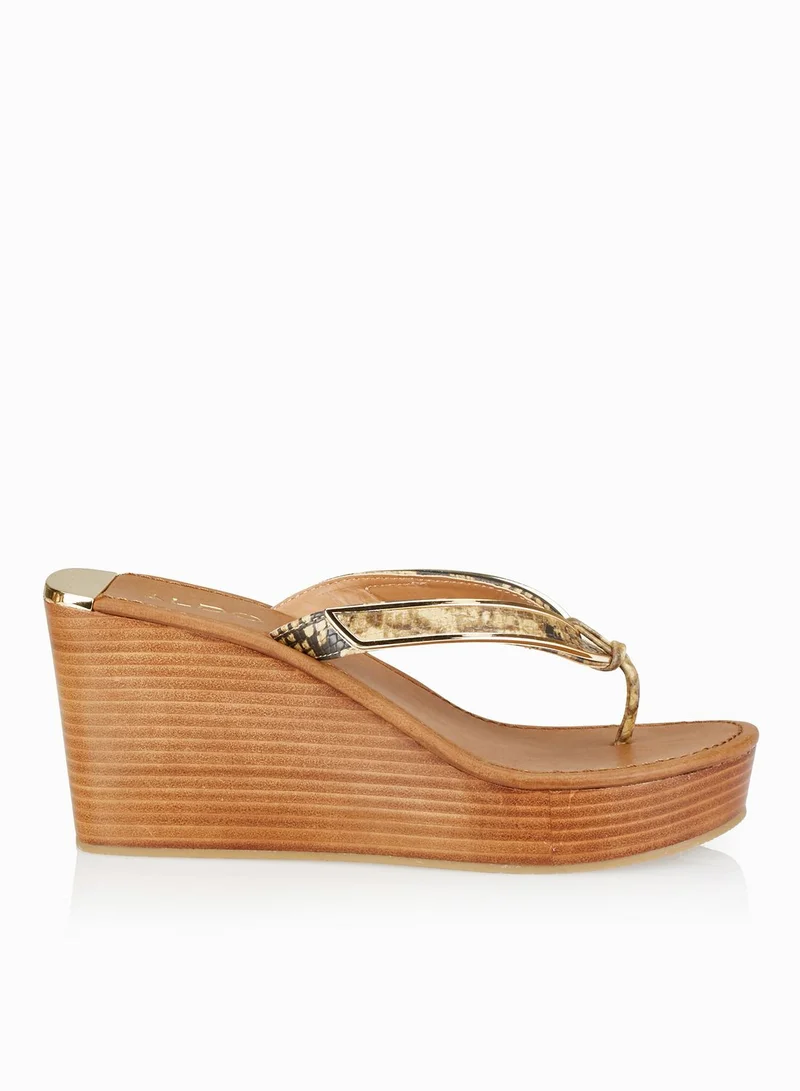 ALDO Lakisha Thong Wedge Sandals