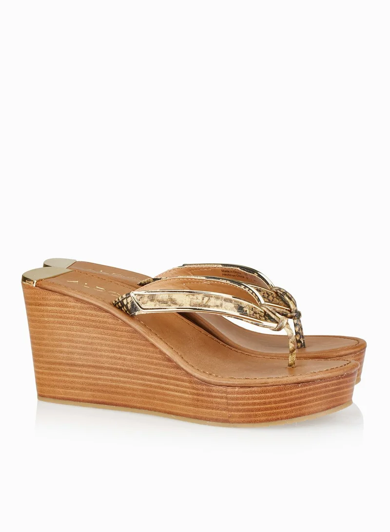 ALDO Lakisha Thong Wedge Sandals