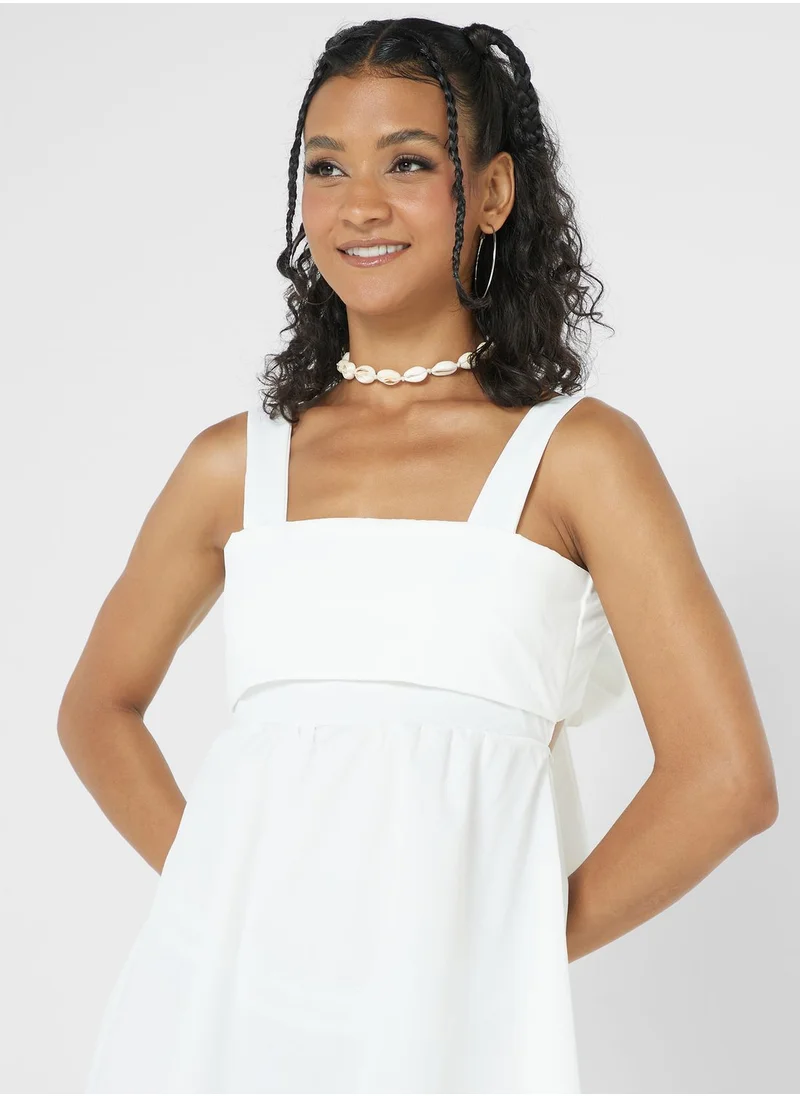 Ginger A Line Back Bow Detail Dress