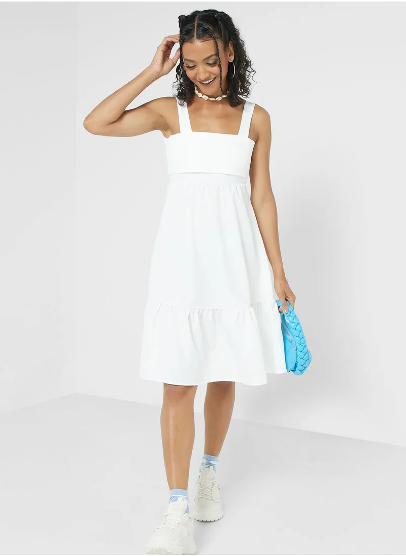 Ginger A Line Back Bow Detail Dress