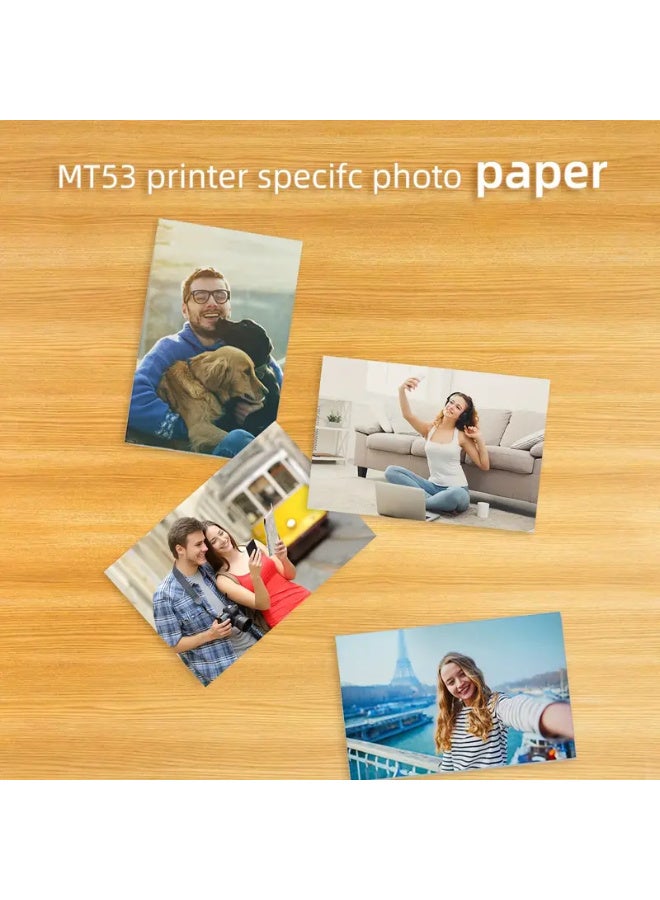 HPRT MT53 ZINK Photo Paper for 3-Inch Printers - 20 Sheets Pack, High-Quality Glossy Finish, Perfect for Family Photos, Portraits & Scenes, Printer Not Included - Image 3