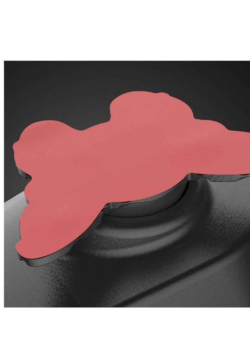 Mirror for Vehicle Wide Angle Mirror 360 Rotating Adjustable Convex Rear View Left Mirror for Safe Parking Black 1Pc - Image 5