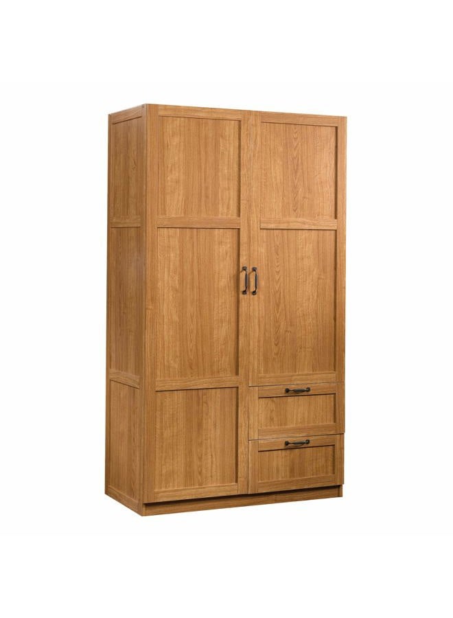 SAUDER Storage Cabinet, Highland Oak Finish - Image 1