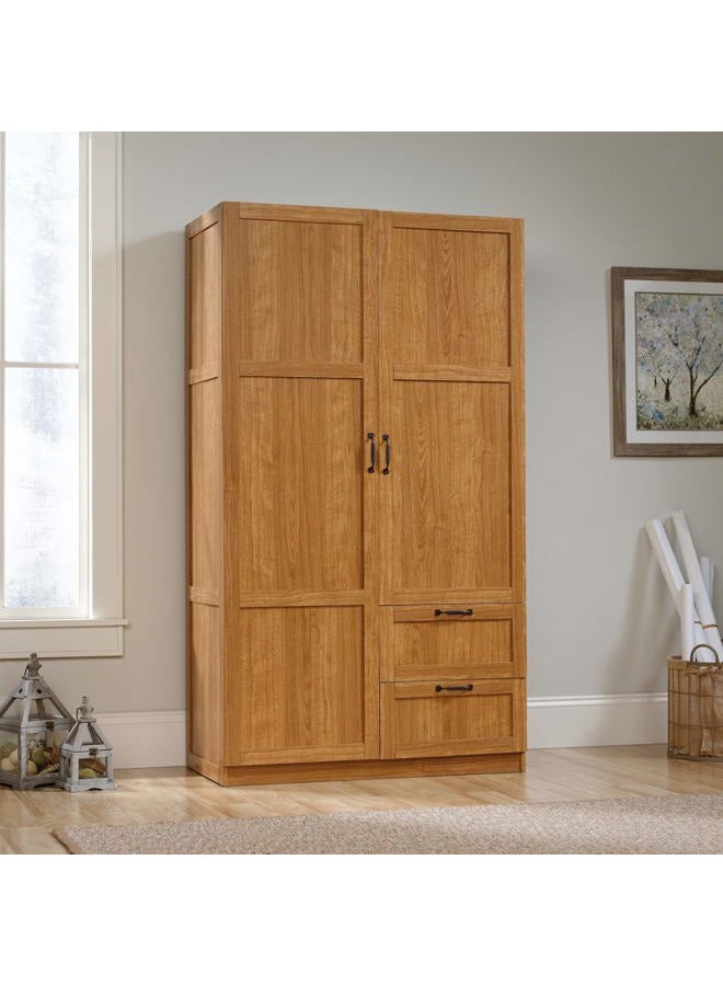 SAUDER Storage Cabinet, Highland Oak Finish - Image 2