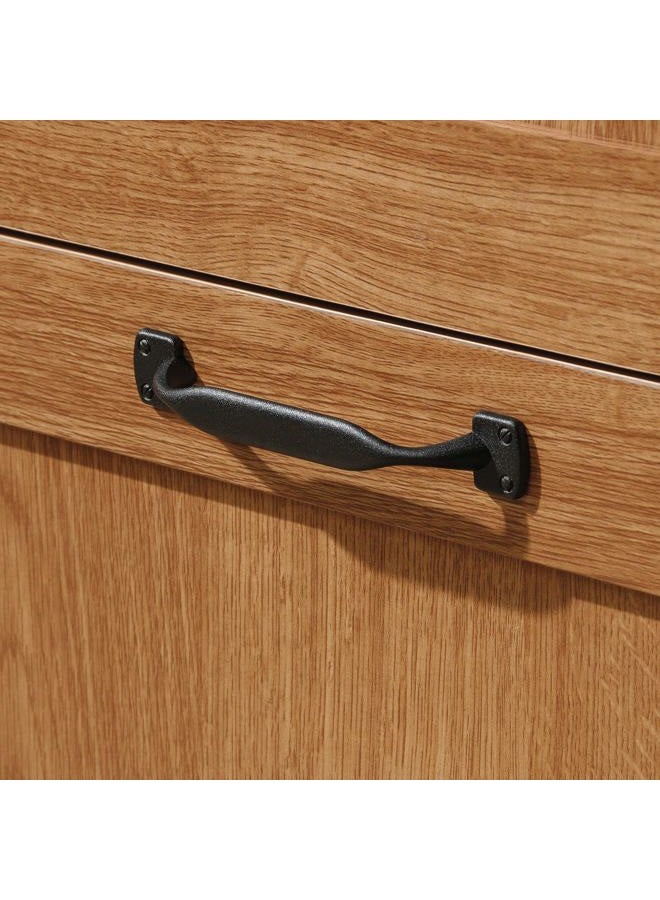 SAUDER Storage Cabinet, Highland Oak Finish - Image 4