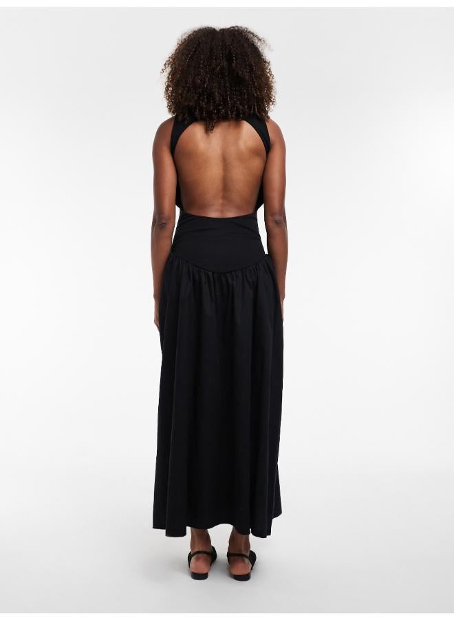 TOPSHOP Casual Short Sleeve Open Maxi Dress - Image 2