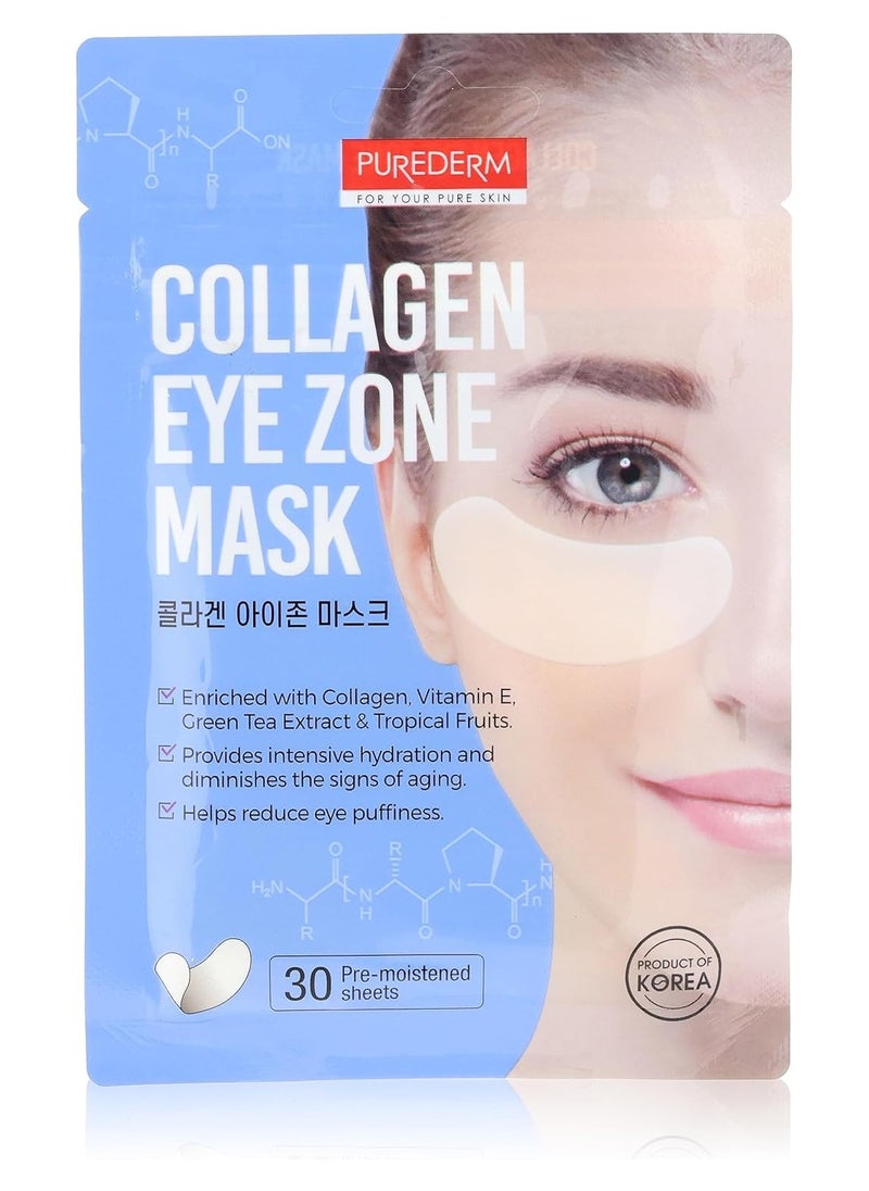 Purederm Collagen Eye Zone Mask – 30 Sheets 