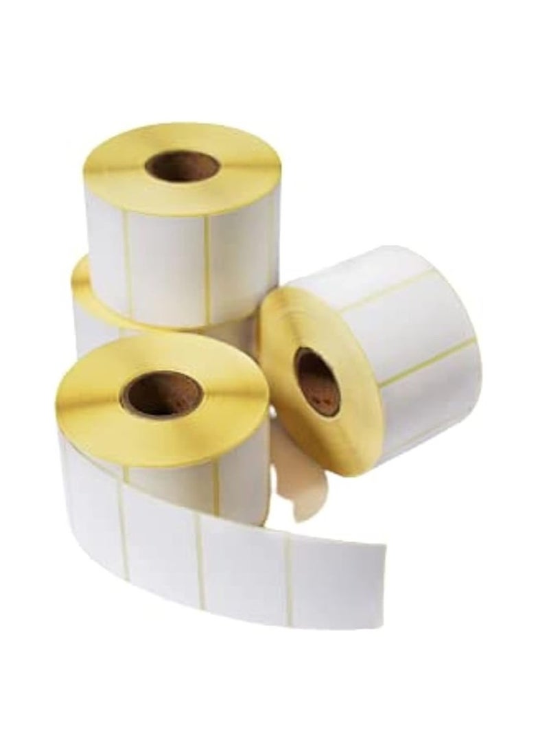 Terabyte 10 Rolls - 50mm x 25mm Barcode Label Sticker Direct Thermal 1000 Labels Per Roll - Image 2