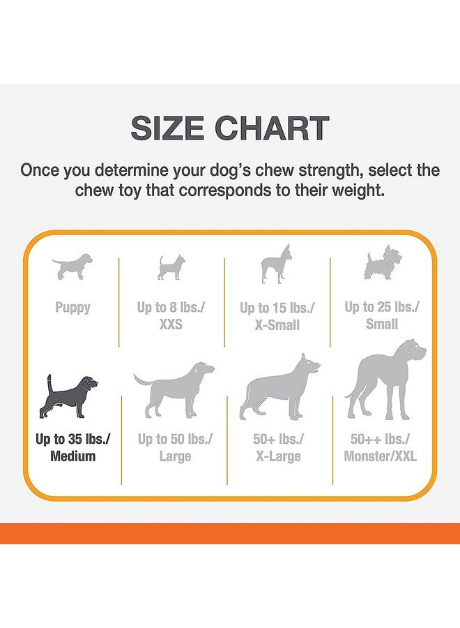 Nylabone Power Chew Wishbone Chew Toy For Dogs, Indestructible Chew Toys For Aggressive Chewers, Original Flavor, Medium Up To 35 Lbs. (1 Count) - Image 4