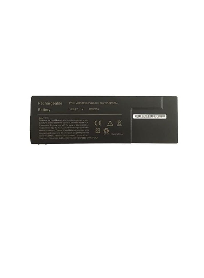 Terabyte 11.1V 4400mAh/6-Cell VGP-BPS24 VGP-BPL24 Battery Compatible for Sony VAIO PCG-41211M PCG-41212M PCG-41213M PCG-41214M PCG-41217L Series - Image 1
