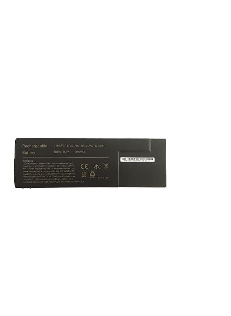 Terabyte 11.1V 4400mAh/6-Cell VGP-BPS24 VGP-BPL24 Battery Compatible for Sony VAIO PCG-41211M PCG-41212M PCG-41213M PCG-41214M PCG-41217L Series - Image 5