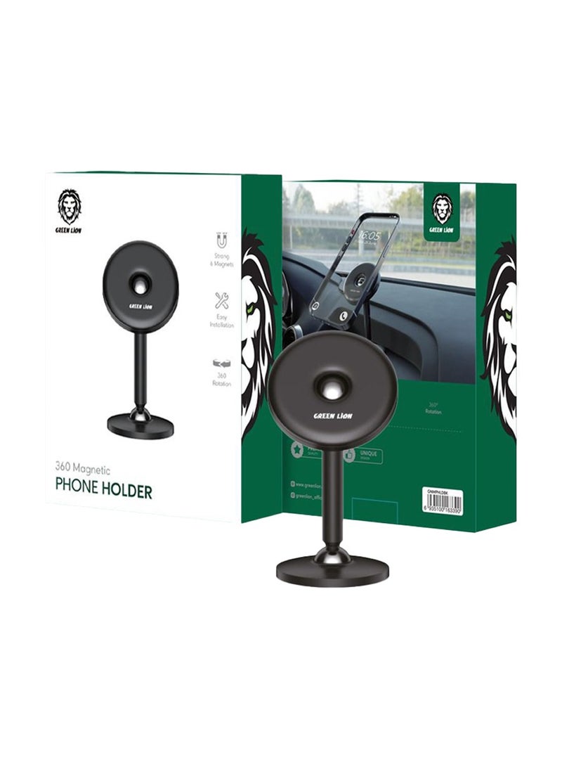 GREEN LION Green 360 Magnetic Phone Holder - Black - Image 2