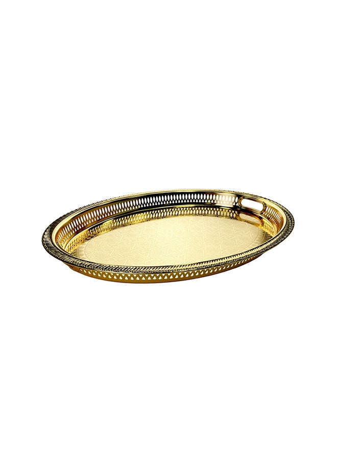 ZOLTEN Silverplated Medium Size Oval Tray - Image 2