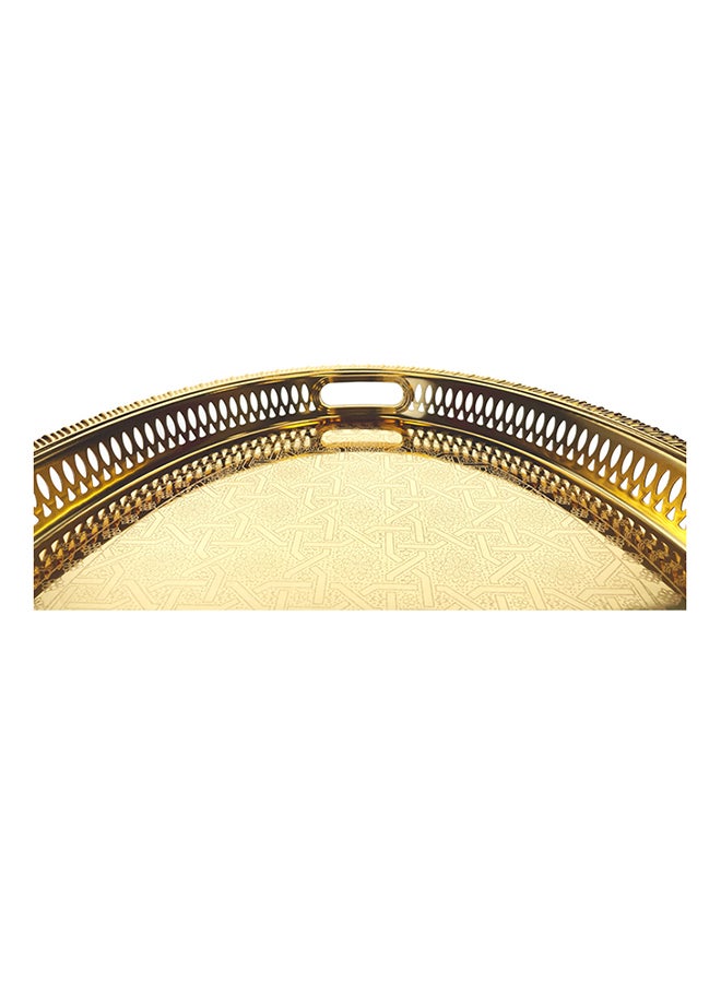 ZOLTEN Silverplated Medium Size Oval Tray - Image 4