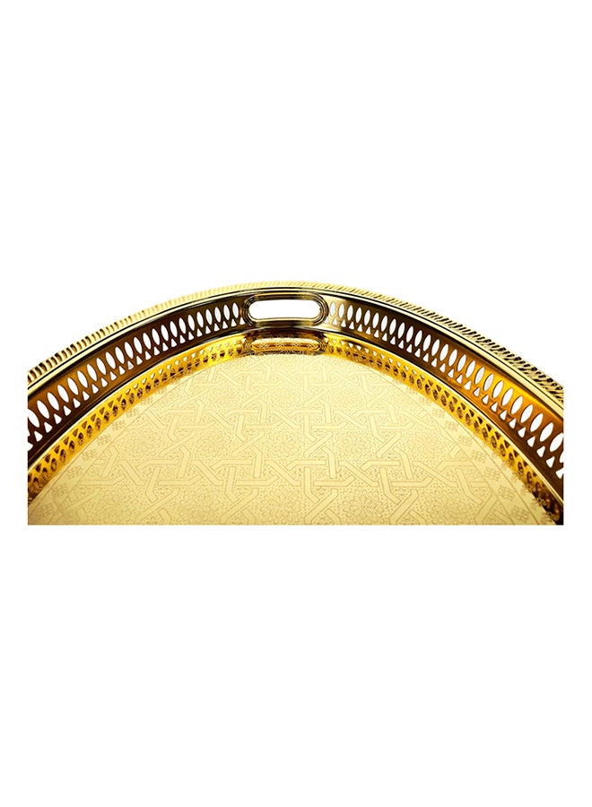 ZOLTEN Silverplated Medium Size Oval Tray - Image 3