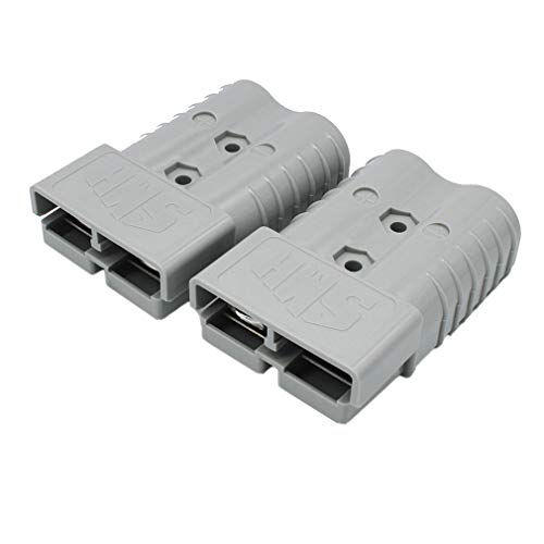 X-Haibei Pair Battery Quick Connect 350A 2/0 AWG Wire Harness Plug Kit with Waterproof Caps for 2/0 Gauge Cables, Jumper Cables Connect Disconnect Plug for Car Bike ATV Winches Lifts Motors - Image 2