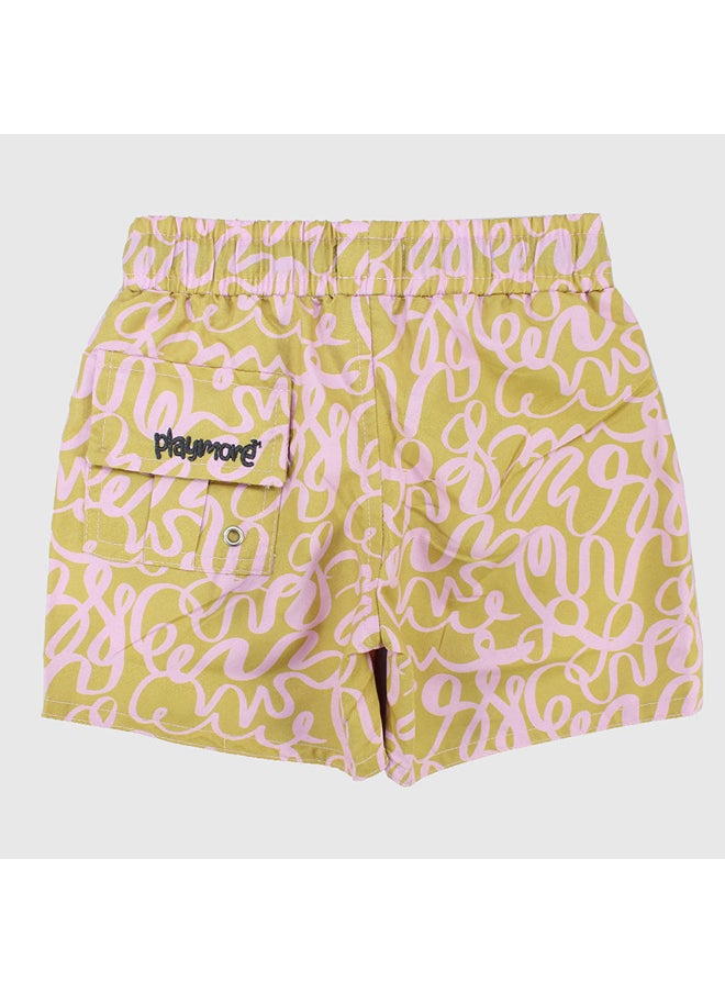 playmore Mustard Swim Suit  - Image 2