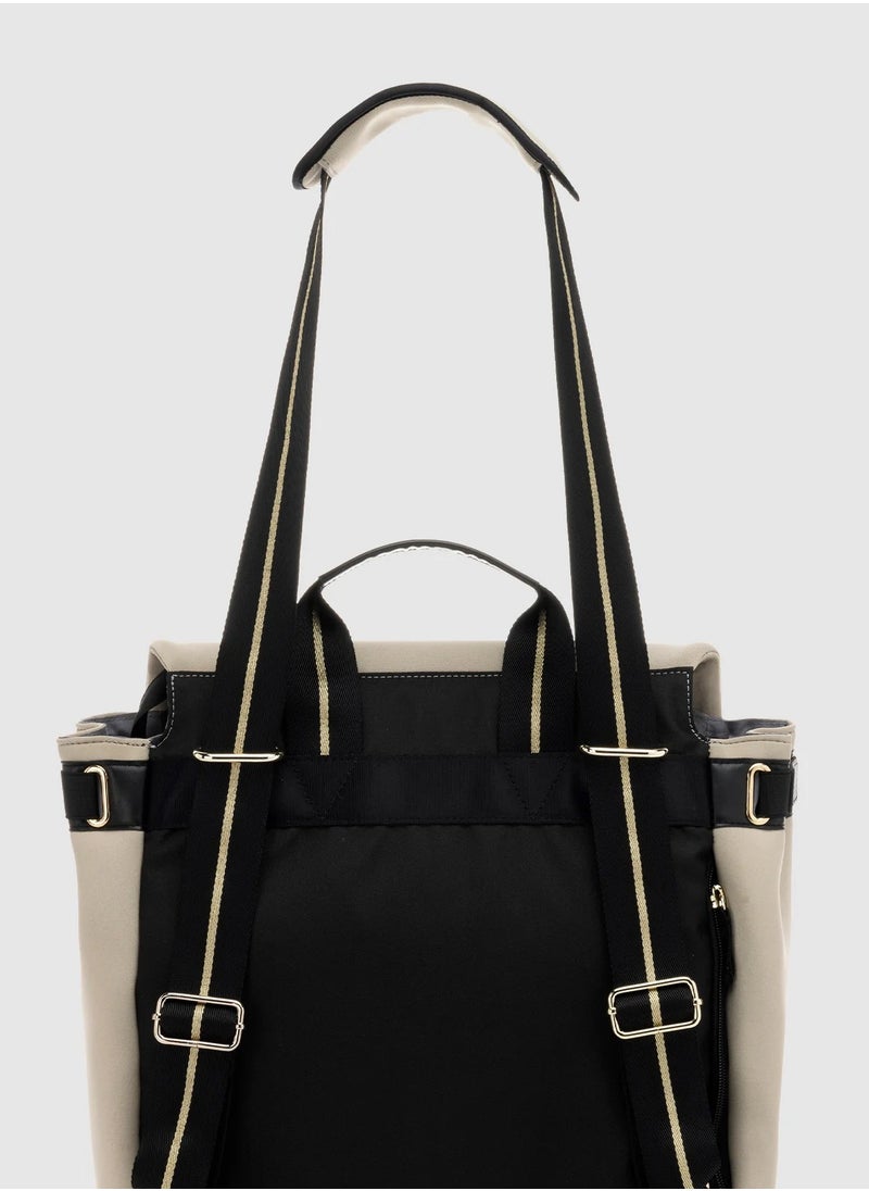 storksak St James Scuba Taupe with Gold  - Image 5