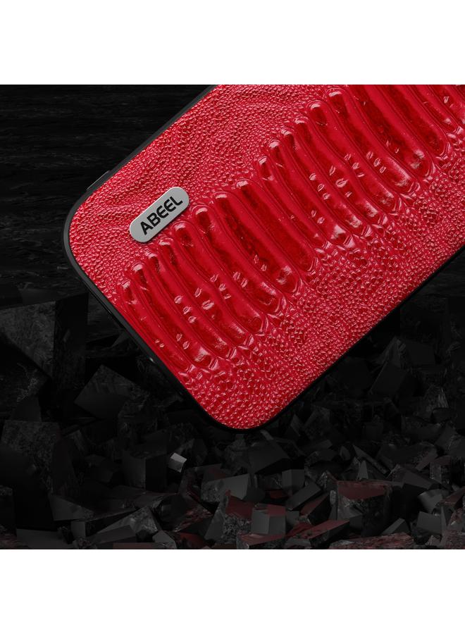 S-TOP Case For Samsung Galaxy S23 FE 5G ABEEL Genuine Leather Weilai Series Phone Case - Image 4
