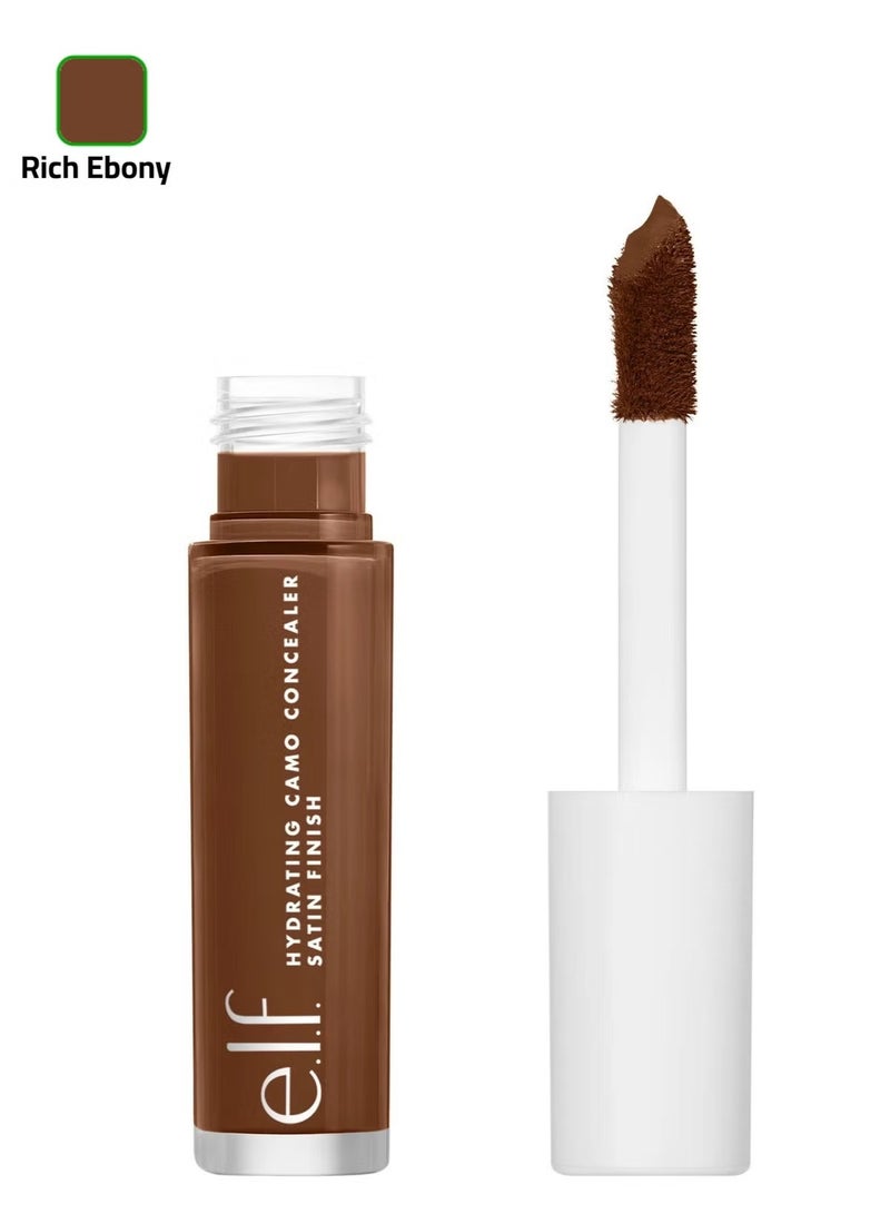 elf Hydrating Camo Concealer, Lightweight, Full Coverage, Long Lasting, Conceals, Corrects, Covers, Hydrates, Highlights, Satin Finish (Rich Ebony) - Image 1