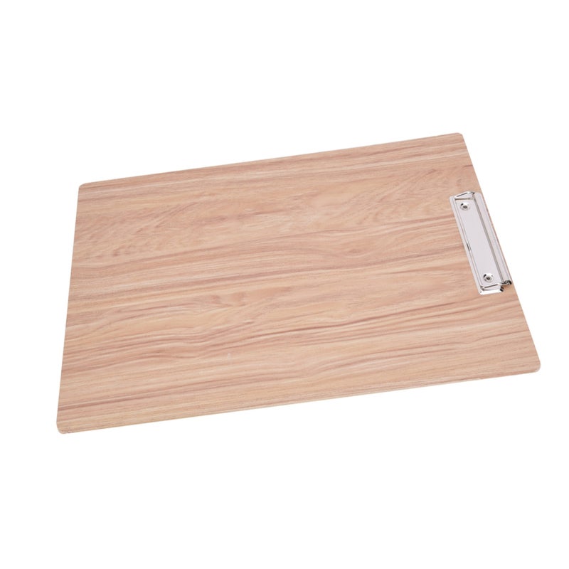8K Wooden Sketching Clipboard Metal Clip Art Student Drawing Writing Board - Image 4