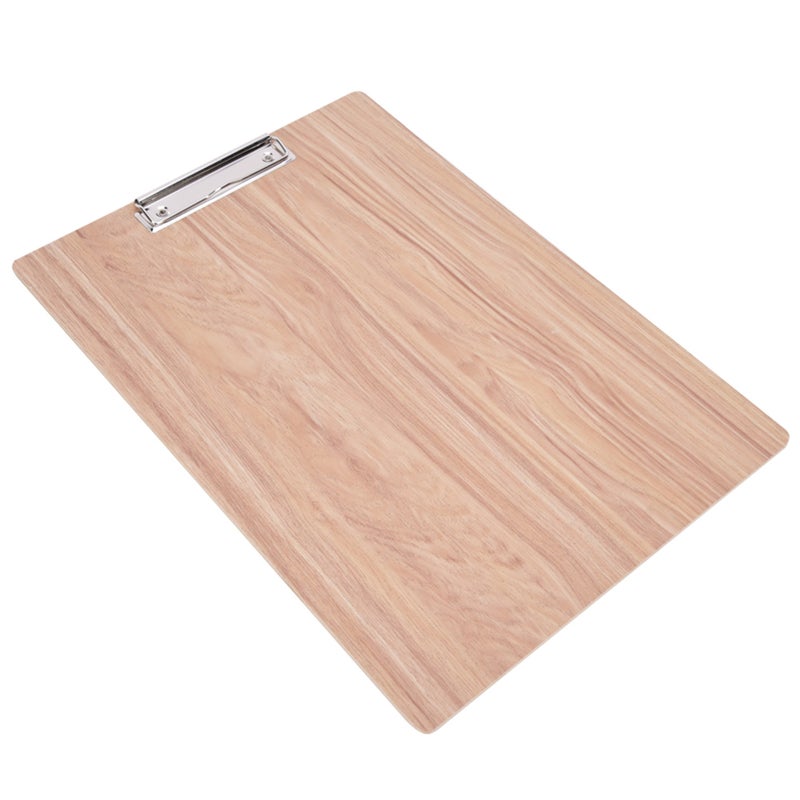 8K Wooden Sketching Clipboard Metal Clip Art Student Drawing Writing Board - Image 3