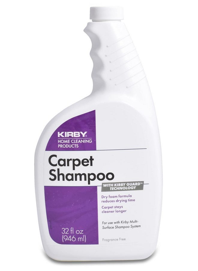 Kirby Kirby Shampoo & Stain Carpet Shampoo-Rug Remover & Odor Eliminator, Smell Neutralizer Solution-Remove Dog and Cat Stains, 32oz, Packing may Vary  - Image 1