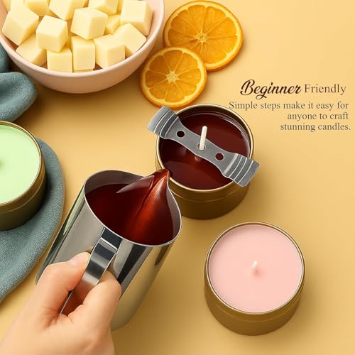 Floryn Decor® - 100% Pure Soy Wax for Candle Making | Natural Soy Wax | Vegetable Wax for Candle Making (Pack of 1 Kg) - Image 3