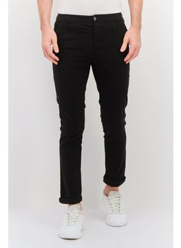 Asos Design Men 2 Pack Skinny Fit Solid Chino Pants, Black  - Image 5