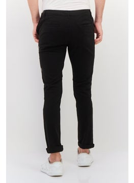 Asos Design Men 2 Pack Skinny Fit Solid Chino Pants, Black  - Image 4