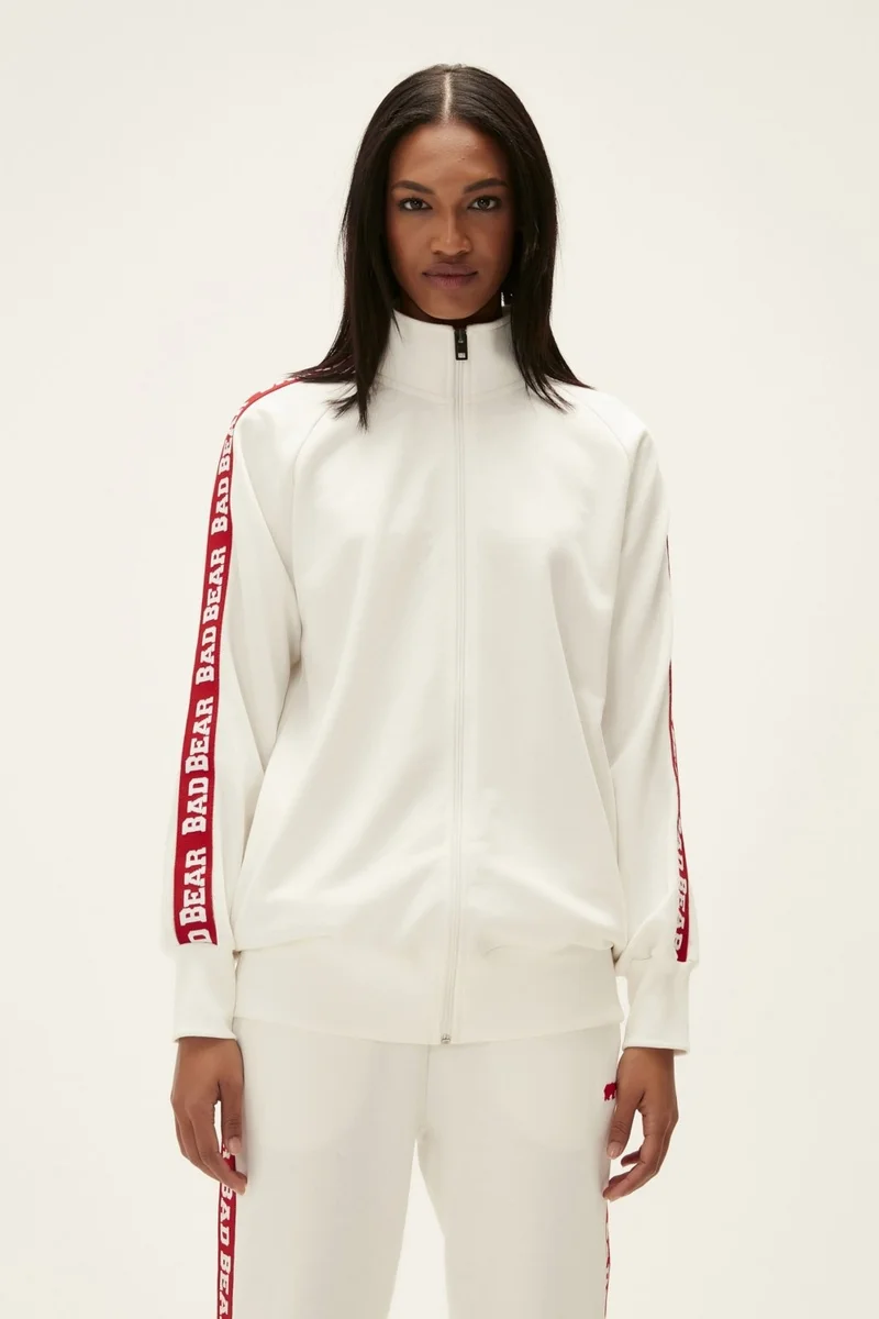 باد بير Women's Off-White Sweatshirt Full Zip