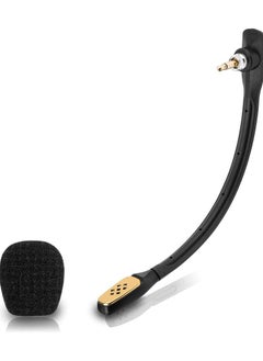 A40 Mic, Microphone Replacement for Astro A40 / A40 TR Gaming Headset on PS5, PS4, Xbox One, PC, Mac, Phone, Noise Cancelling 3.5mm Black
