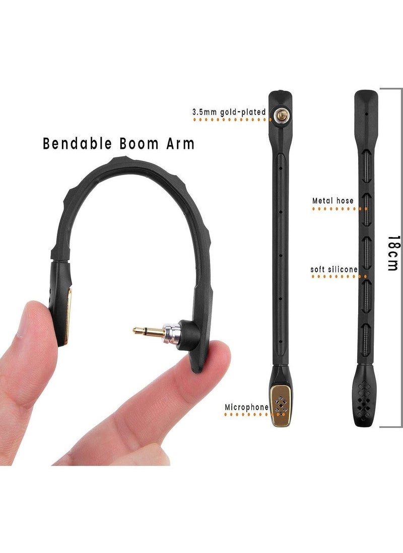 Generic - A40 Mic, Microphone Replacement for Astro A40 / A40 TR Gaming Headset on PS5, PS4, Xbox One, PC, Mac, Phone, Noise Cancelling 3.5mm Black - Image 1