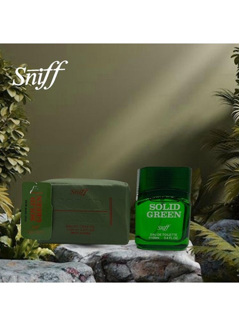 Sniff SNIFF SOLID GREEN Eau De Parfum 100ml Bold Charismatic