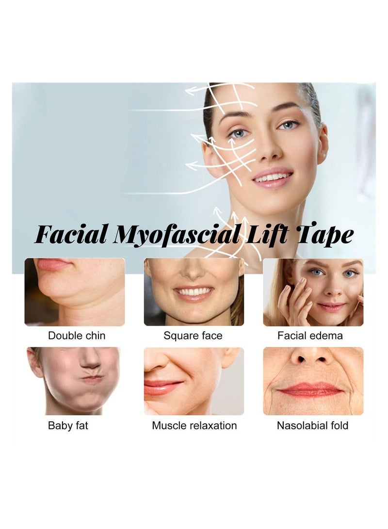 Y&D Instant Invisible Face Stickers Neck Eye Double Chin Lift V Shape Refill Tapes Thin Makeup Facelifting Patch Skin Care  - Image 2