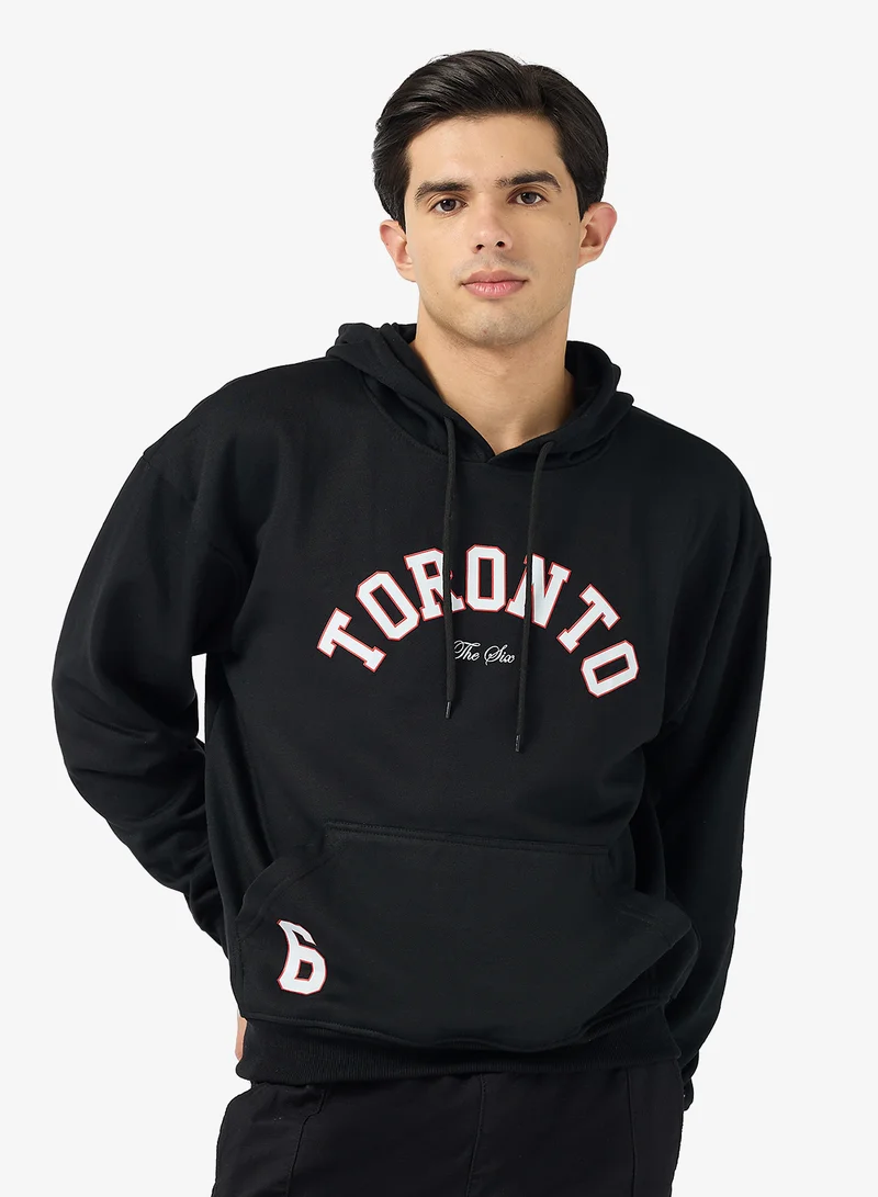 سفنتي فايف Front Graphic Hoodie
