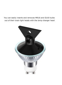 10 Pieces Light Bulb Suction Cup Removal Tool GU10 MR16 Lamp Changer Head NRS90-N20 Suction Cup Light Bulb Remover for Halogen Bulb Mini Track Lights Remove,  Recessed Lighting, Range Hood