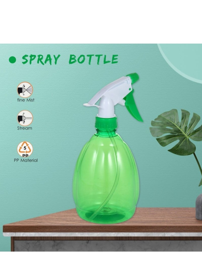 منخفض زجاجة رذاذ بلاستيكية باللون الأخضر 20x13x9سنتيمتر - Image 2