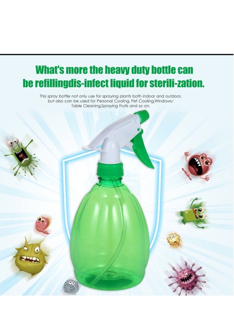 منخفض زجاجة رذاذ بلاستيكية باللون الأخضر 20x13x9سنتيمتر - Image 4