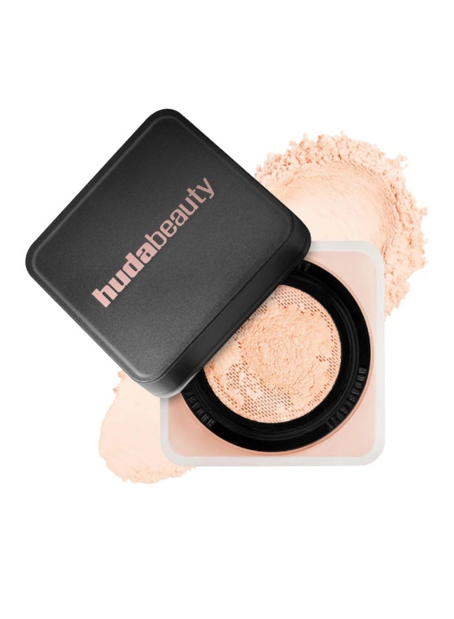 Huda Easy Bake Loose Baking & Setting Powder- PeachPie - Image 1