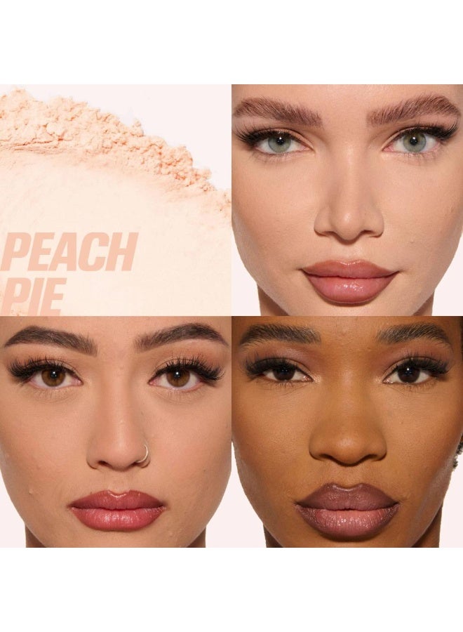Huda Easy Bake Loose Baking & Setting Powder- PeachPie - Image 2