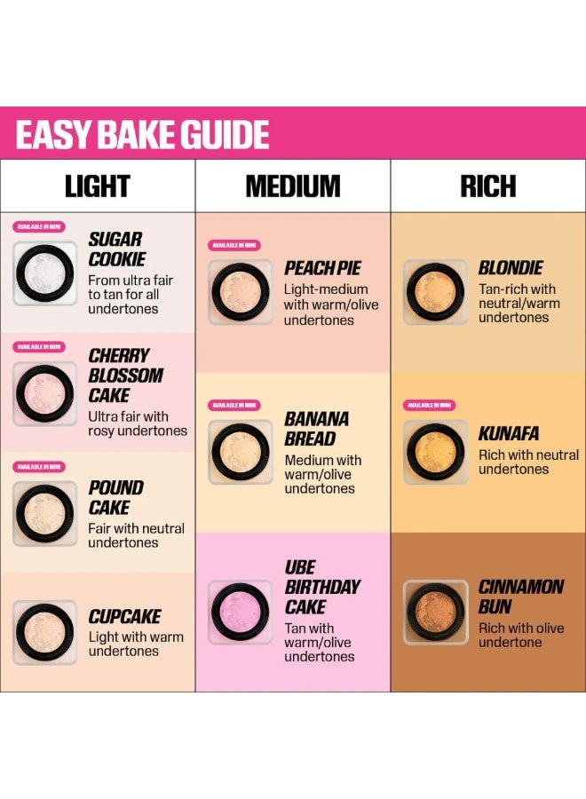 Huda Easy Bake Loose Baking & Setting Powder- PeachPie - Image 4