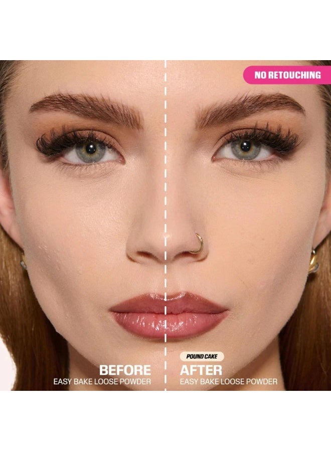 Huda Easy Bake Loose Baking & Setting Powder- PeachPie - Image 3