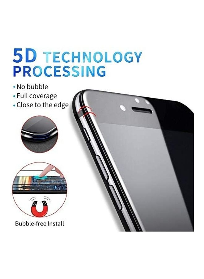 ICS Screen Protector Tempered Glass for Apple iPhone 7 Plus/8 Plus Black/Clear - Image 2