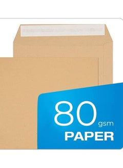 MARKQ A4 Brown Envelopes, 324 x 229 mm Self Sealing Mailing Envelope for Posting mailing Home Office and Ecommerce, 80gsm, pack of 50  - Image 3