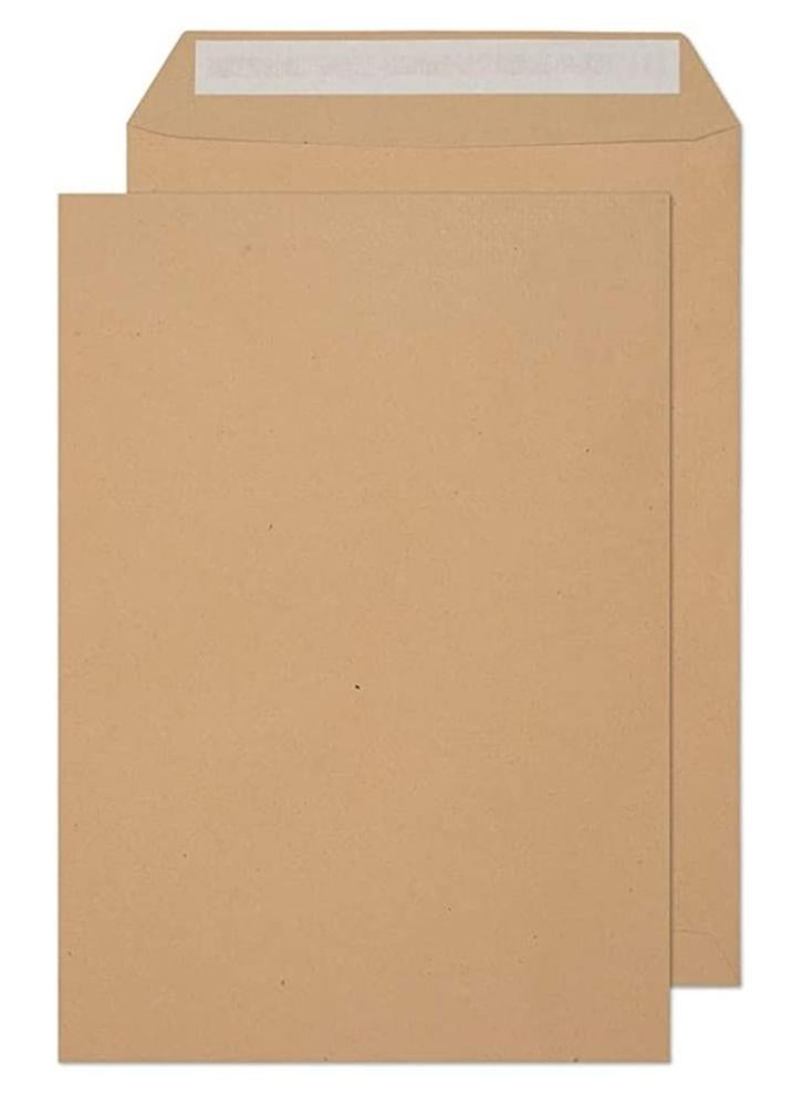 MARKQ A4 Brown Envelopes, 324 x 229 mm Self Sealing Mailing Envelope for Posting mailing Home Office and Ecommerce, 80gsm, pack of 50 - Image 1