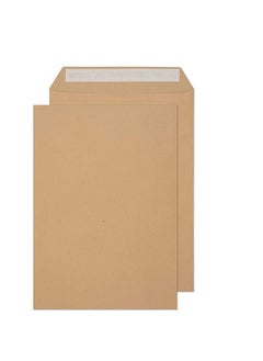 MARKQ A4 Brown Envelopes, 324 x 229 mm Self Sealing Mailing Envelope for Posting mailing Home Office and Ecommerce, 80gsm, pack of 50  - Image 1