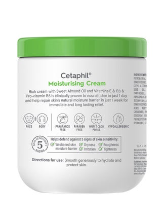 Moisturising Cream For Dry To Very Dry And Sensitive Skin White 550grams - view 3