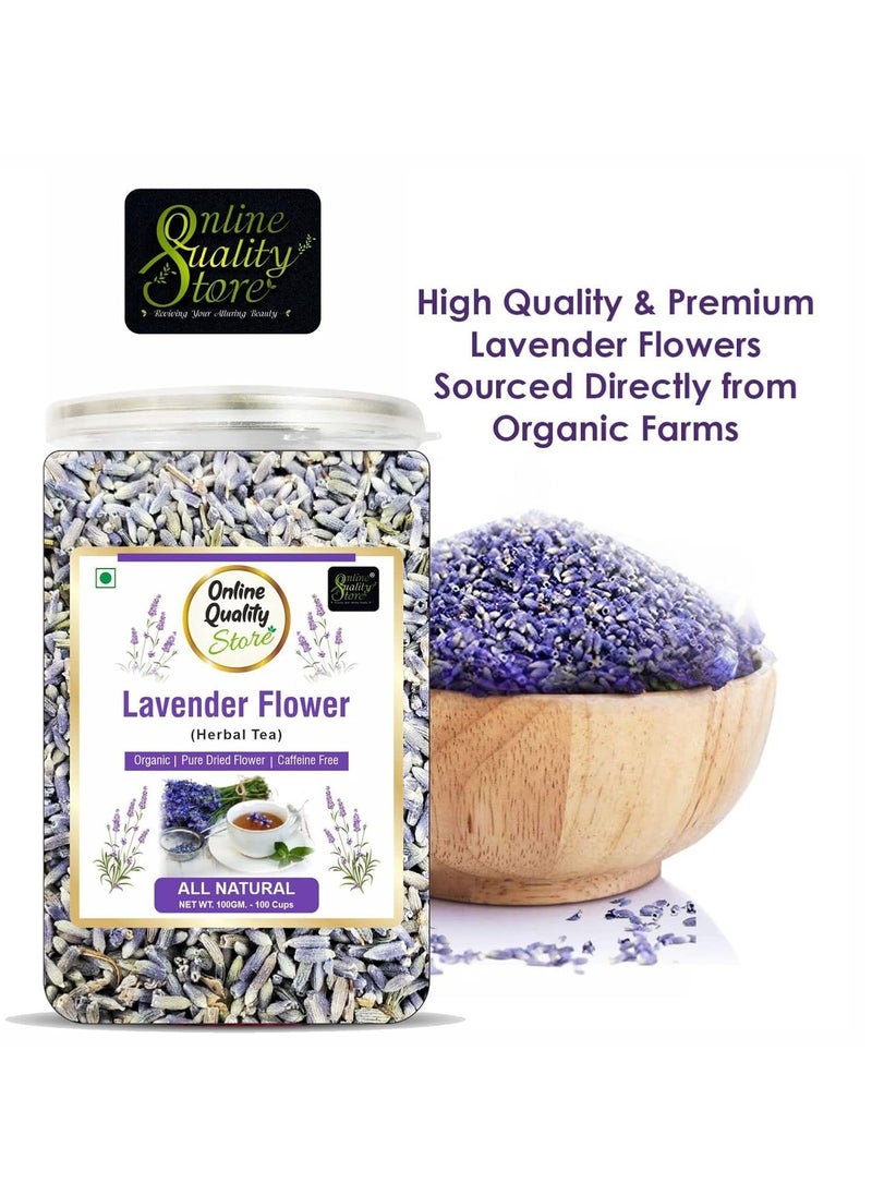 Online Quality Store Combo Pack of Chamomile Flower Tea 100g Lavender Tea 100g  Chamomile Tea and Lavender Herbal Tea Boost Immunity Detox Tea Sleep Tea and Stress Relief  - Image 5