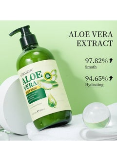 Kormesic Aloe Vera Body Wash - 500ml Soothing & Hydrating Body Wash  - Image 3